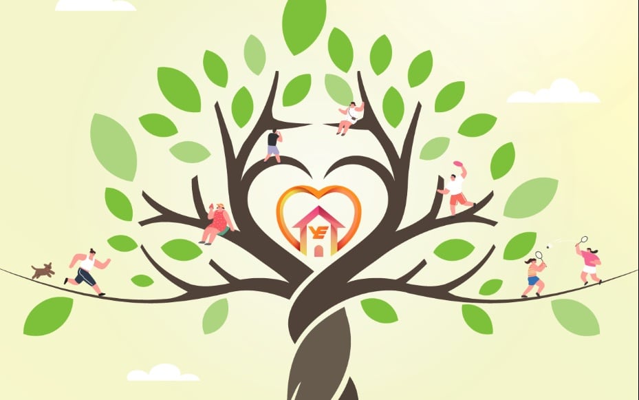 越秀地產2022年ESG報告獲中國企業ESG報告“四星半級”評級,為領先發展水平